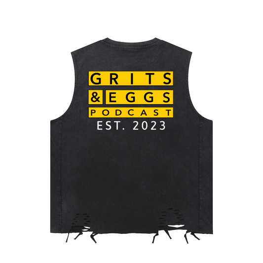 Signature Logo - Raw-Hem Tank Top