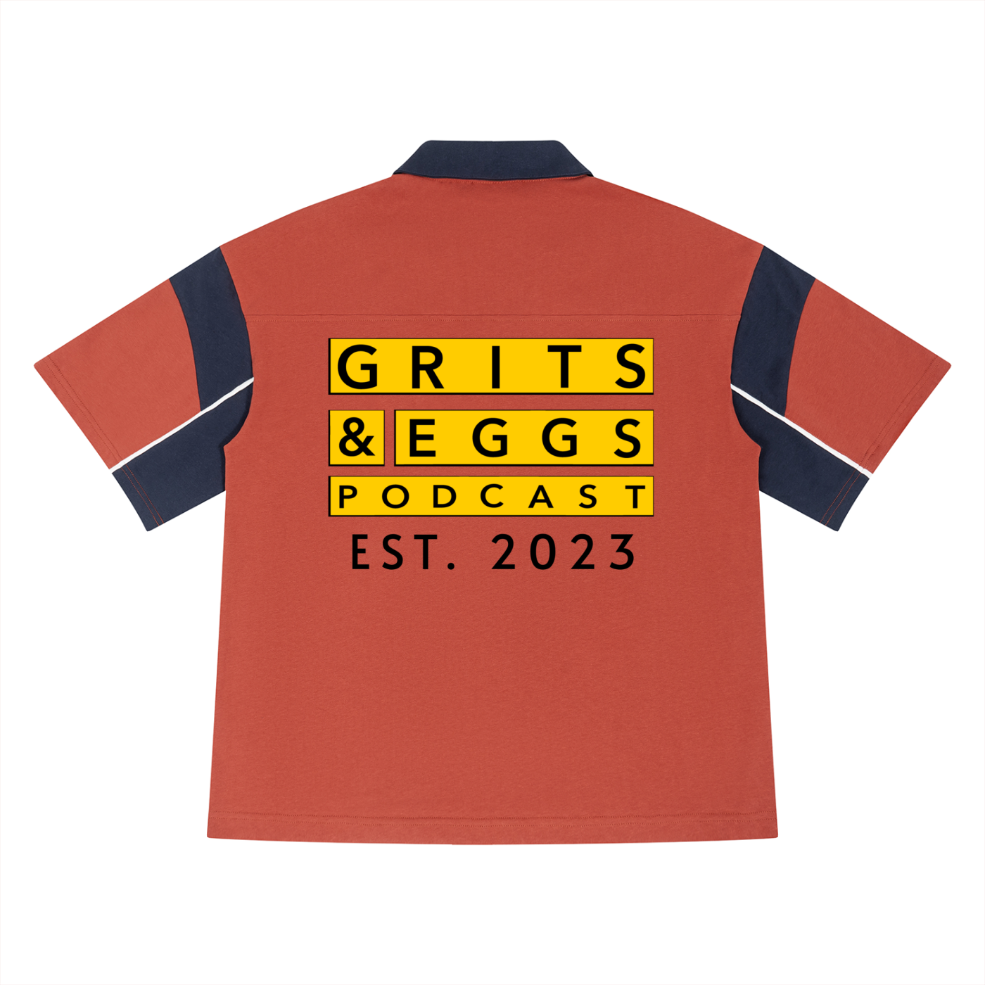Retro Boxy Color Block Polo