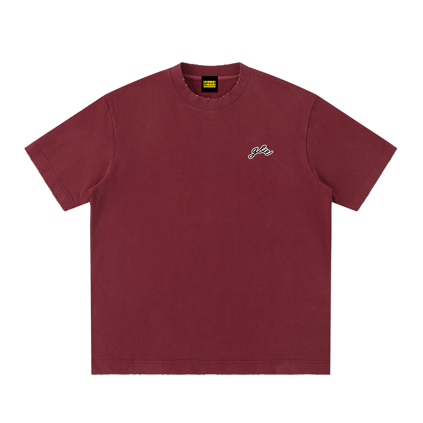 Signature Logo - Vintage Washed Frayed Tee