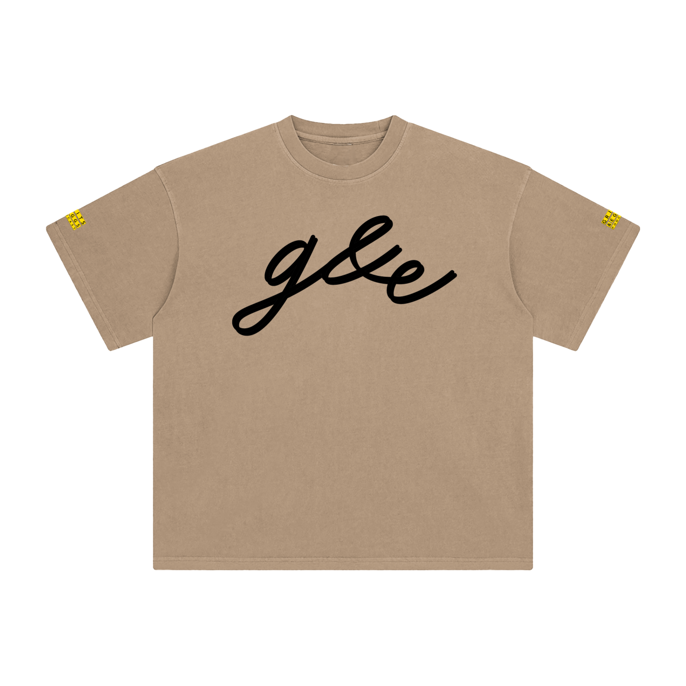 Minimal Logo - Enzyme Washed Boxy Tee