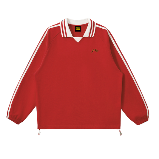 G&E - Striped Long Sleeve Polo