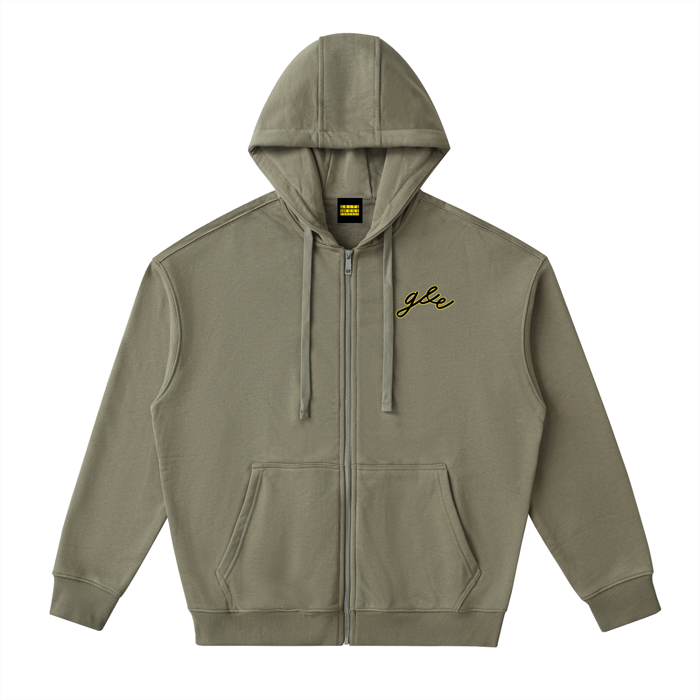 Roadie - Drop-Shoulder Zip Up Hoodie