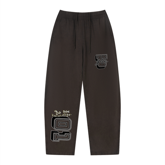 G&E U - Unisex Snow Faded Loose Sweatpants