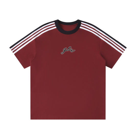 Signature Logo - Colorblock Striped Tee