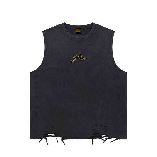 Signature Logo - Raw-Hem Tank Top