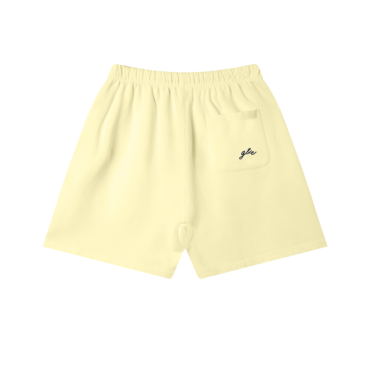 G&E U -Snow Faded Cotton Shorts