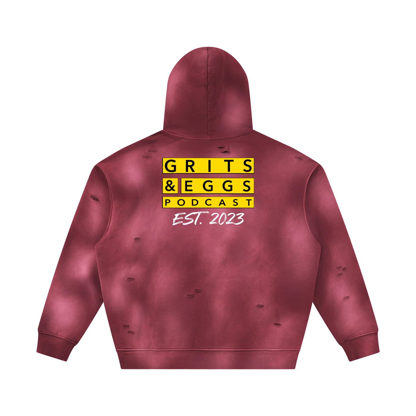 Signature Sunfaded Frayed Fleece Sweat Suit (Unisex)