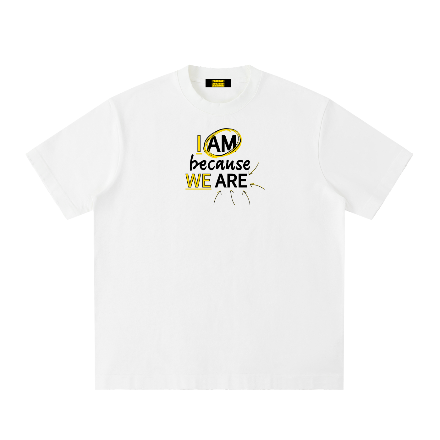 We Are - Heavyweight Frayed Tee