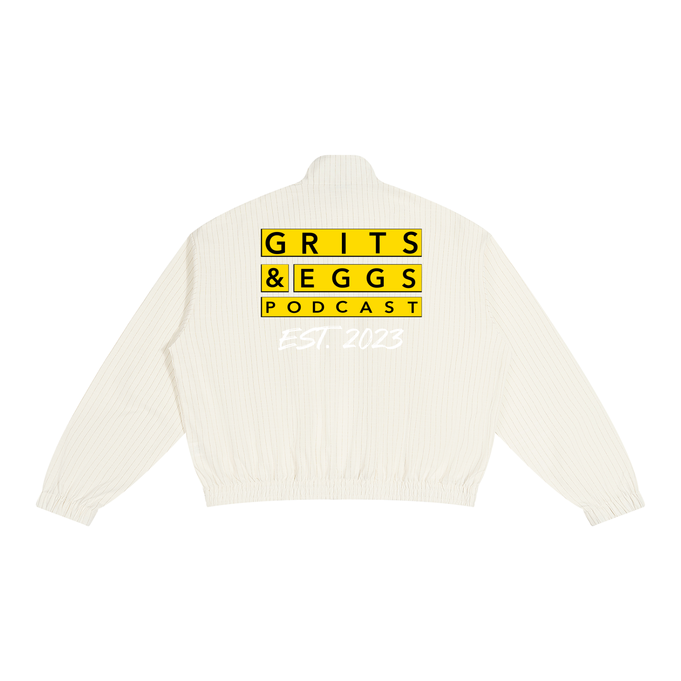 Signature Logo Pin-Stripe Track Jacket & Pants (Unisex)
