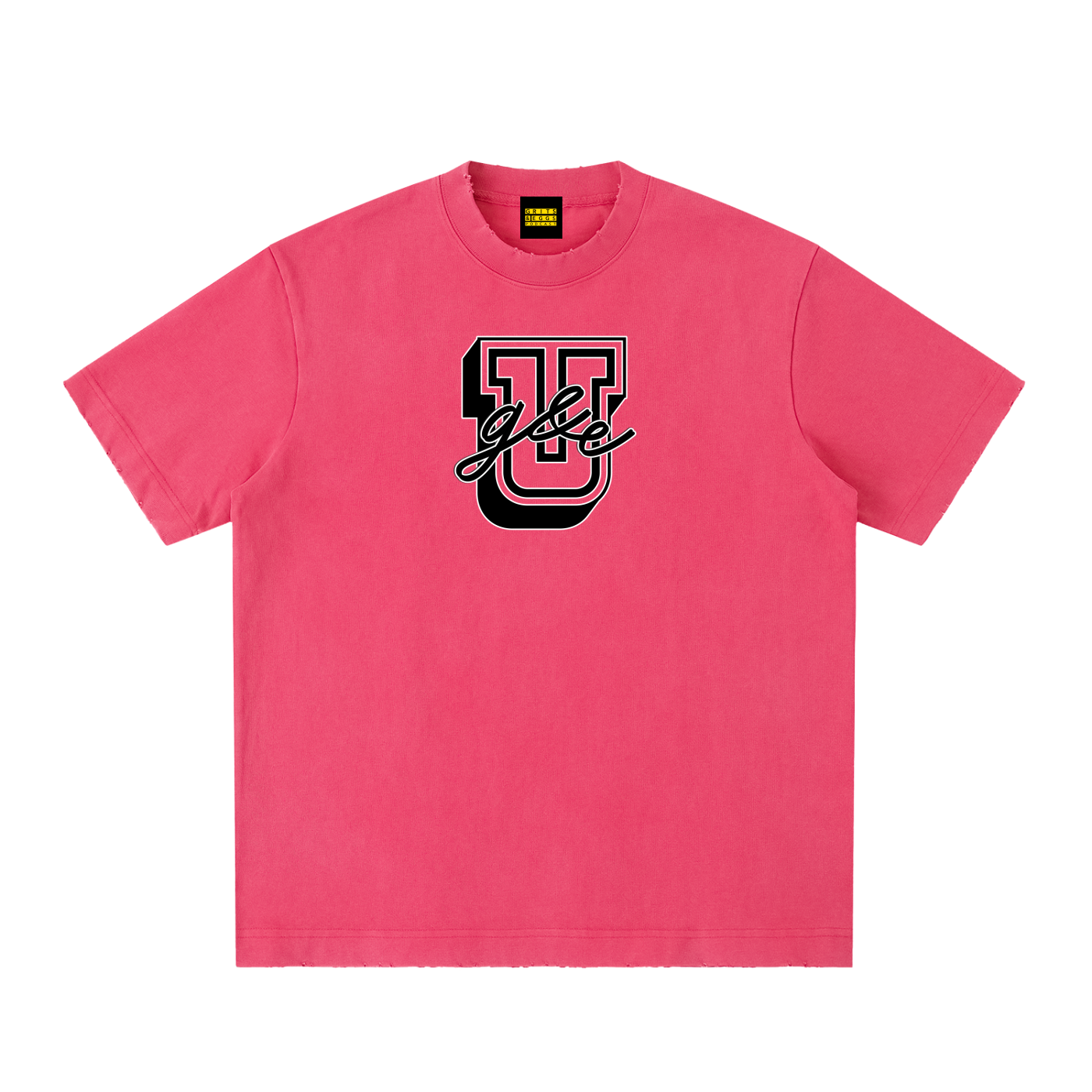 G&E U - Vintage Washed Frayed Tee