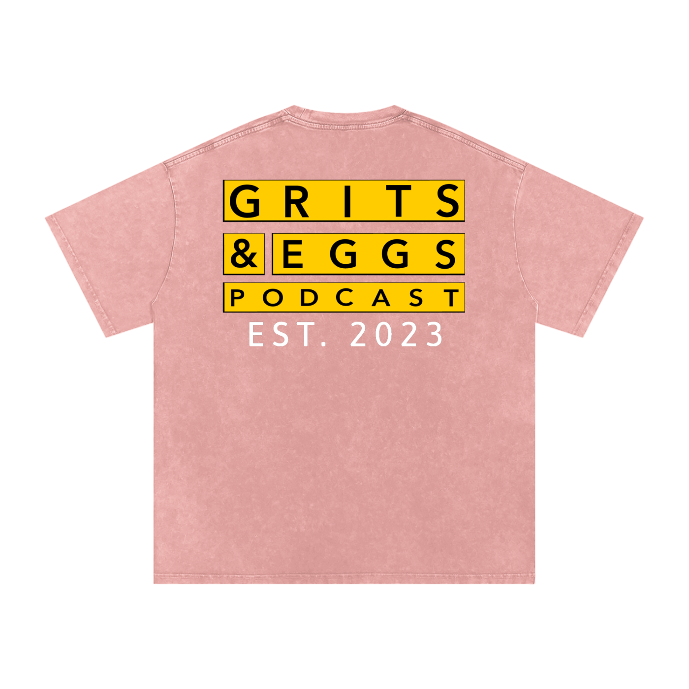 Signature Logo - Snow Washed Oversized Tee