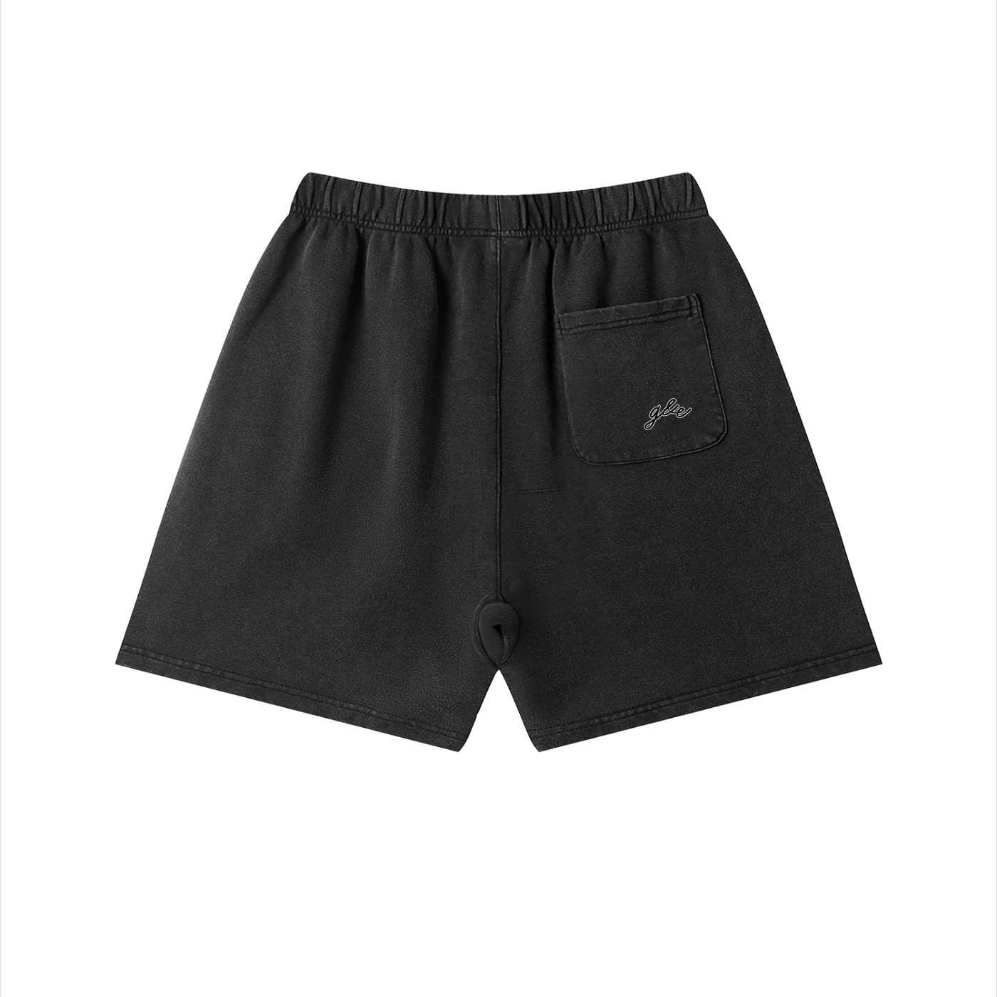 G&E U -Snow Faded Cotton Shorts