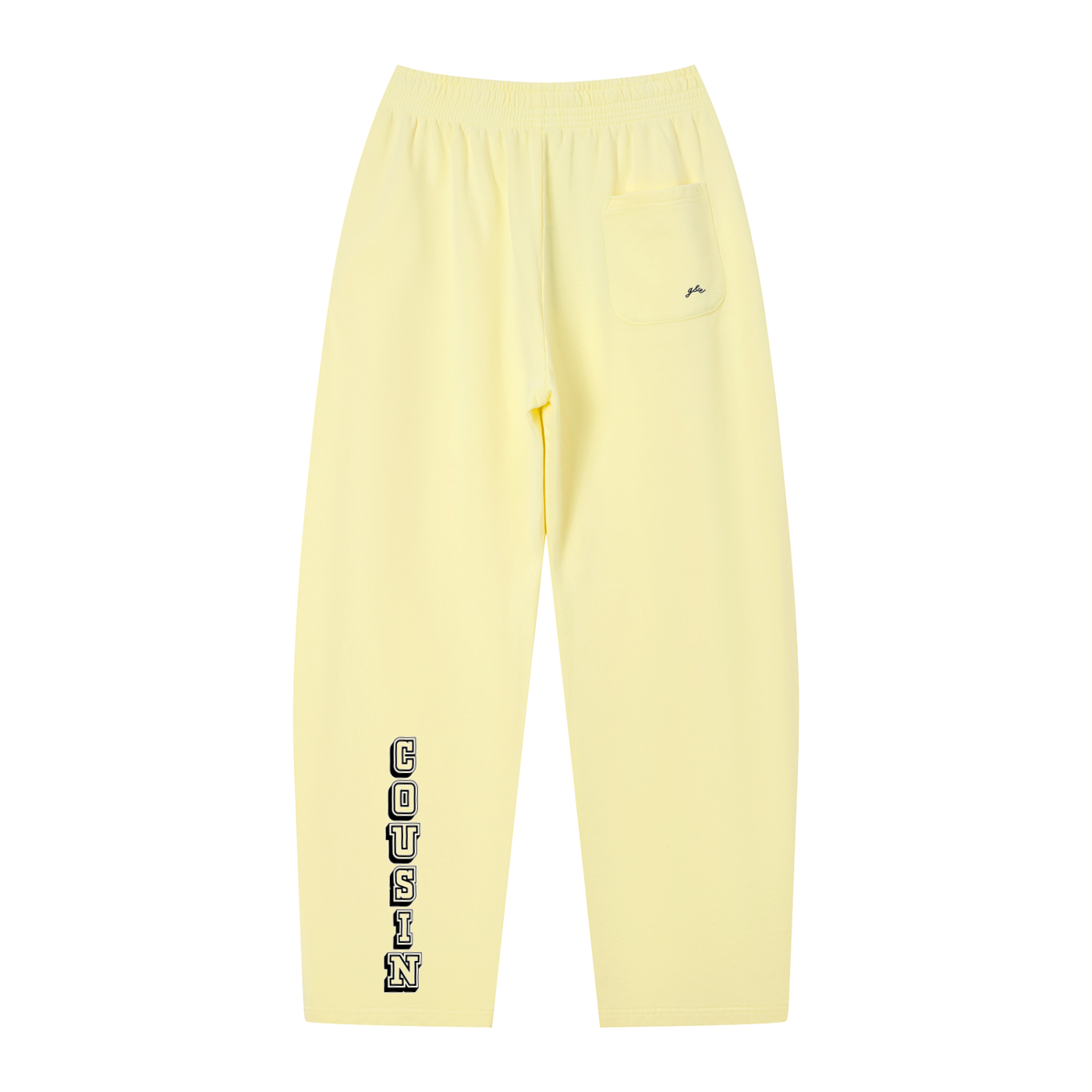 G&E U - Unisex Snow Faded Loose Sweatpants