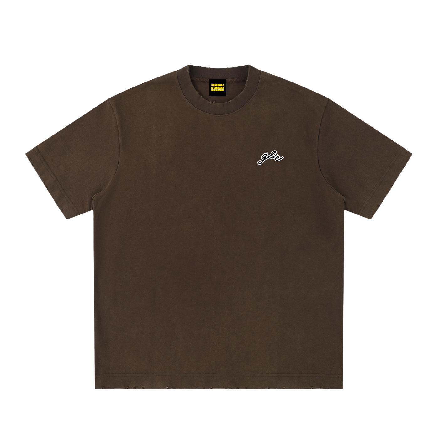 Signature Logo - Vintage Washed Frayed Tee
