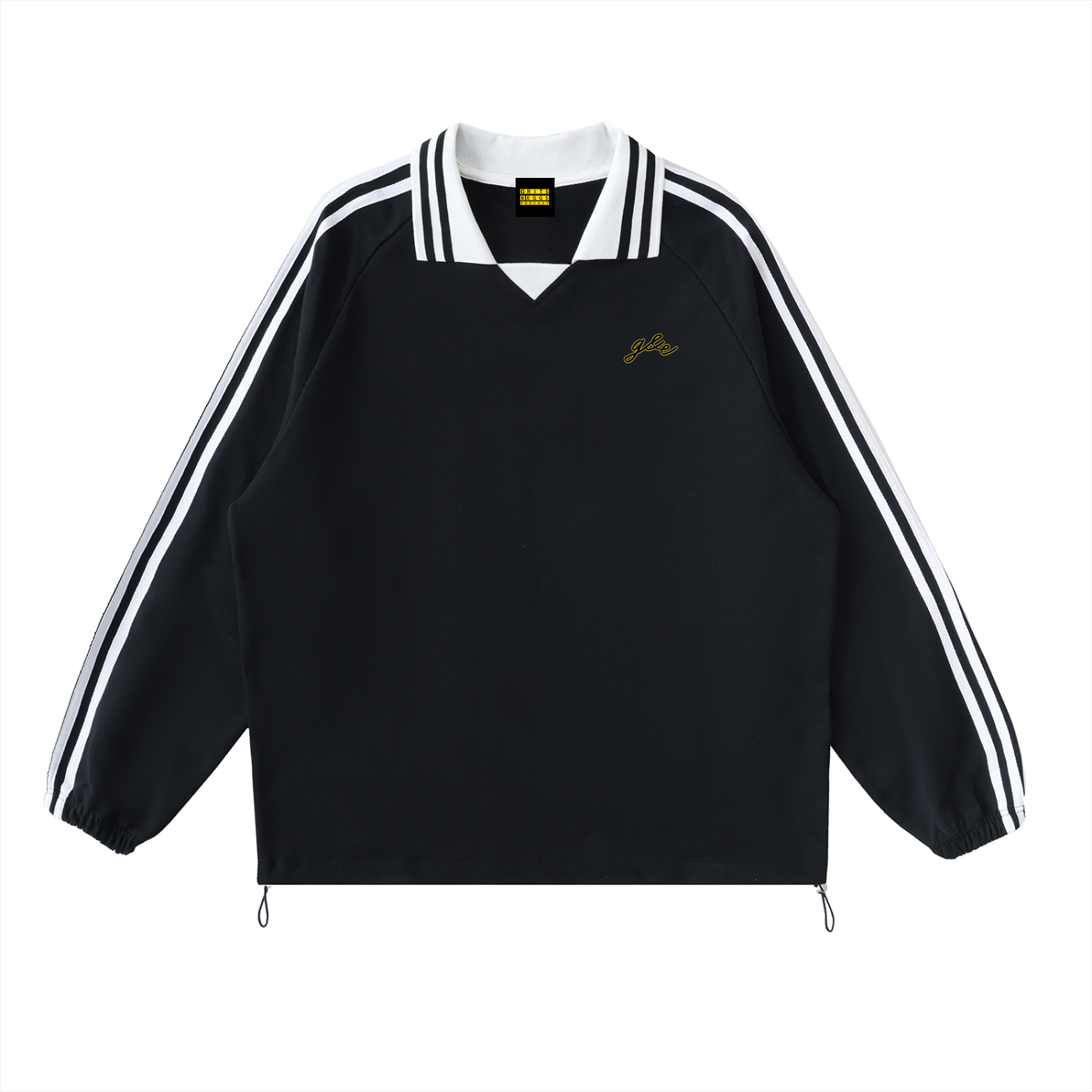 G&E - Striped Long Sleeve Polo