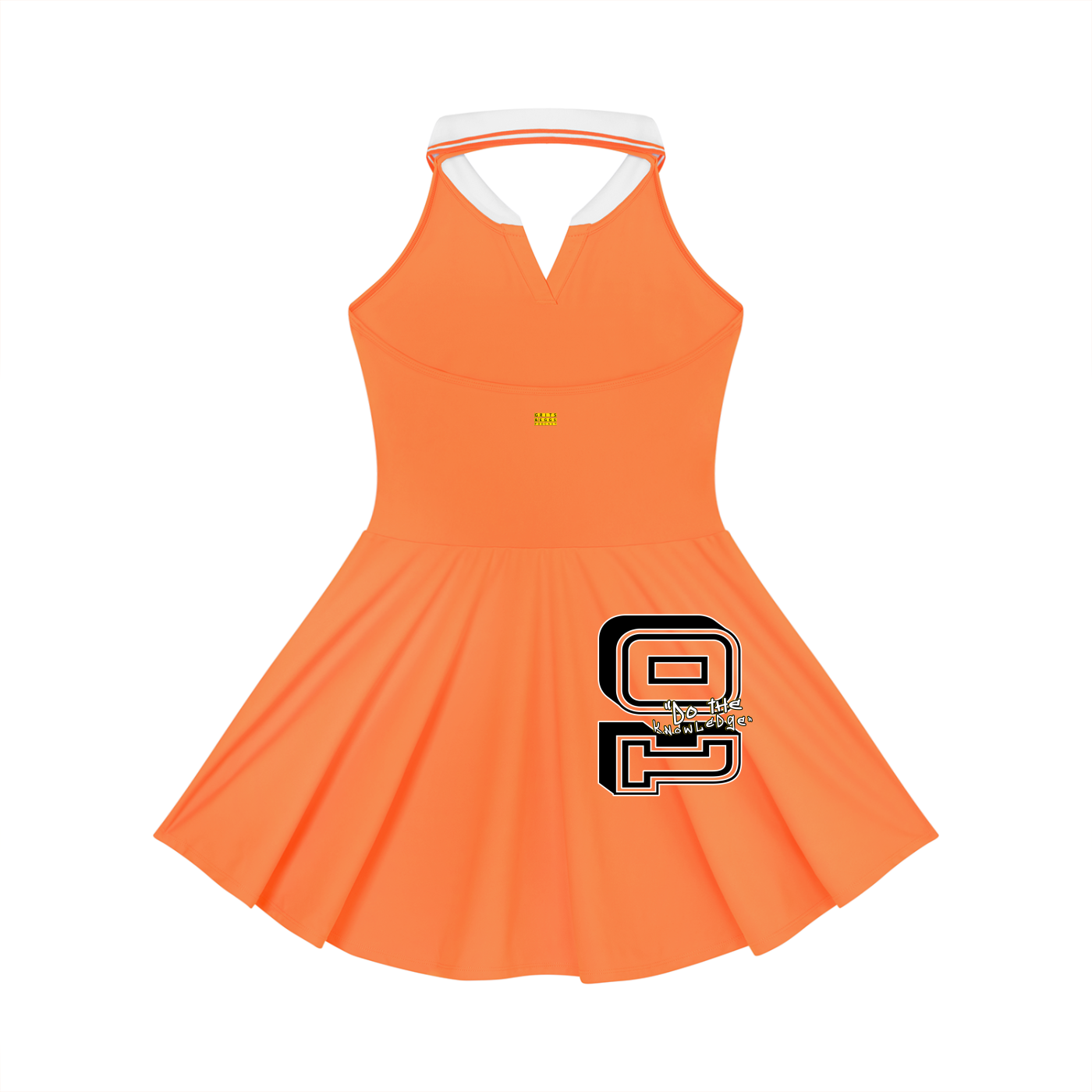 tennis dress orange Women's Gradient Tennis Dress Sports Dress Tennis Polo Dress Sleeveless  Quarter Zip Elastic Sweat-Wicking Breathable Volleyball Tennis Golf Collar  Turndown Dress Orange Tennis Clothing 2026