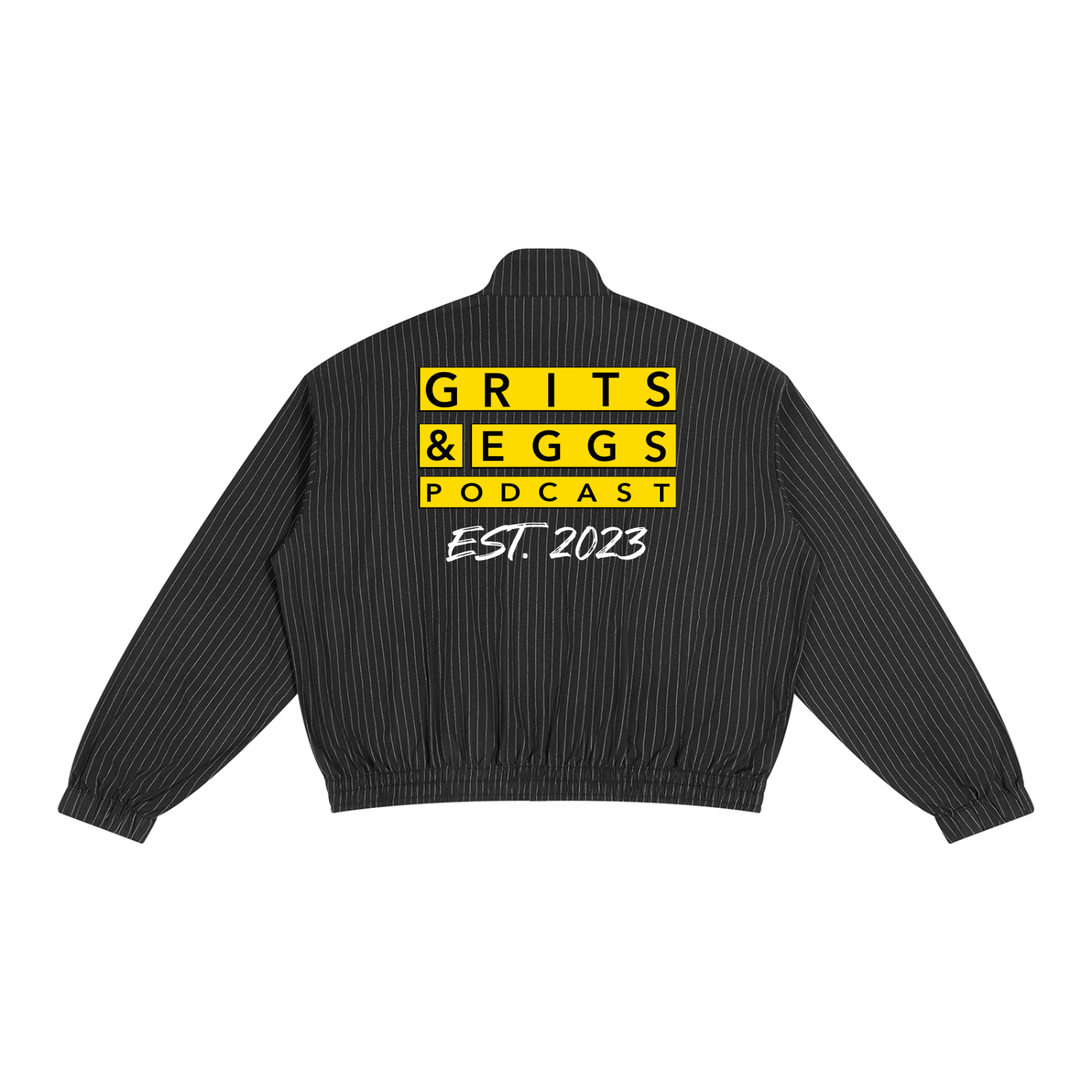 Signature Logo Pin-Stripe Track Jacket & Pants (Unisex)