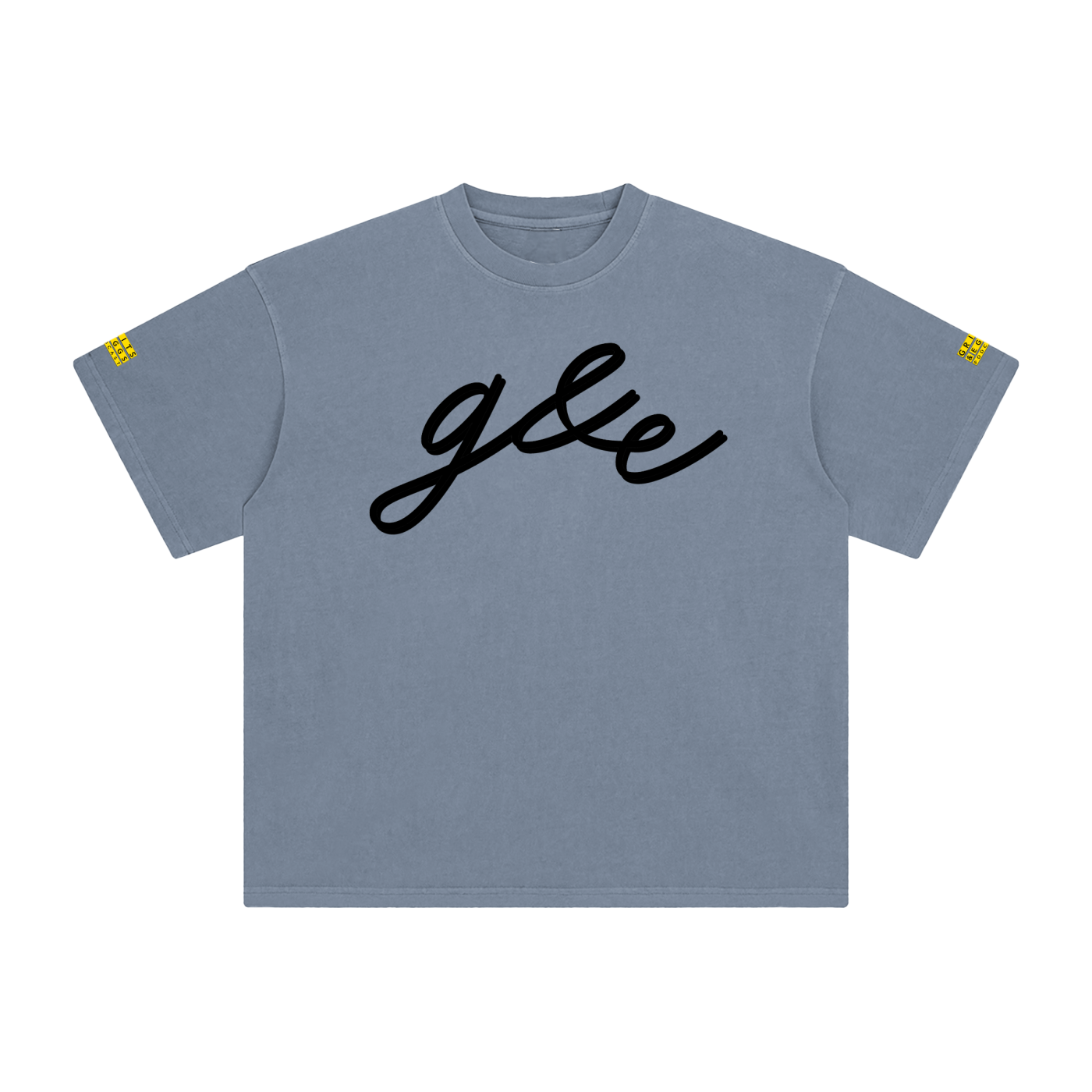 Minimal Logo - Enzyme Washed Boxy Tee