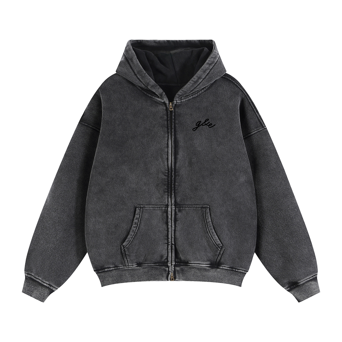 G&E Worldwide - Duo Zip Boxy Hoodie