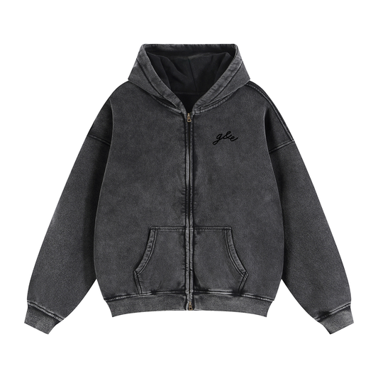 G&E Worldwide - Duo Zip Boxy Hoodie