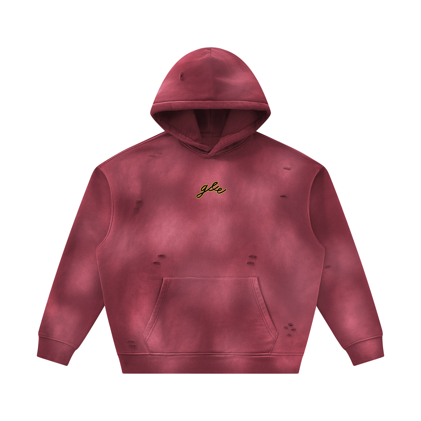 Signature Sunfaded Frayed Fleece Sweat Suit (Unisex)