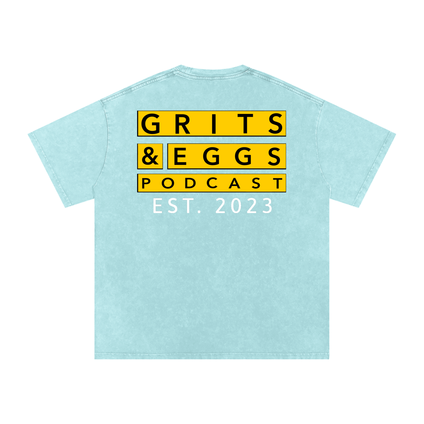 Signature Logo - Snow Washed Oversized Tee