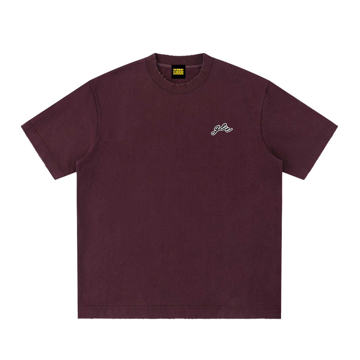Signature Logo - Vintage Washed Frayed Tee