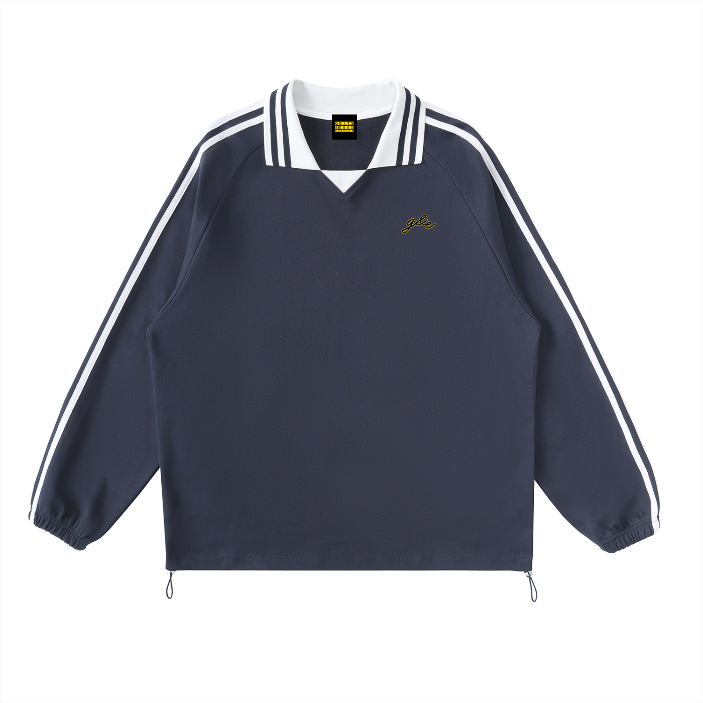 G&E - Striped Long Sleeve Polo