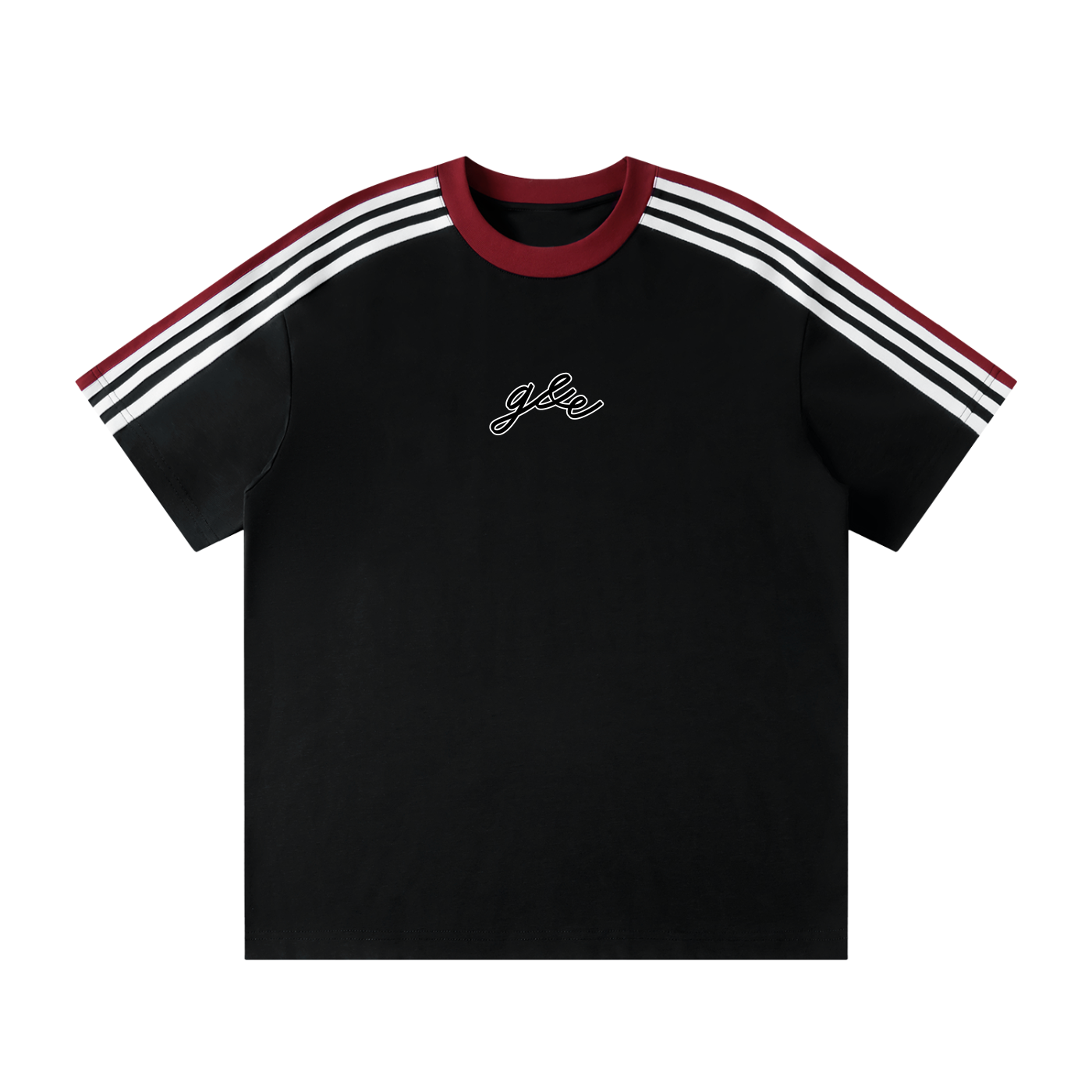 Signature Logo - Colorblock Striped Tee