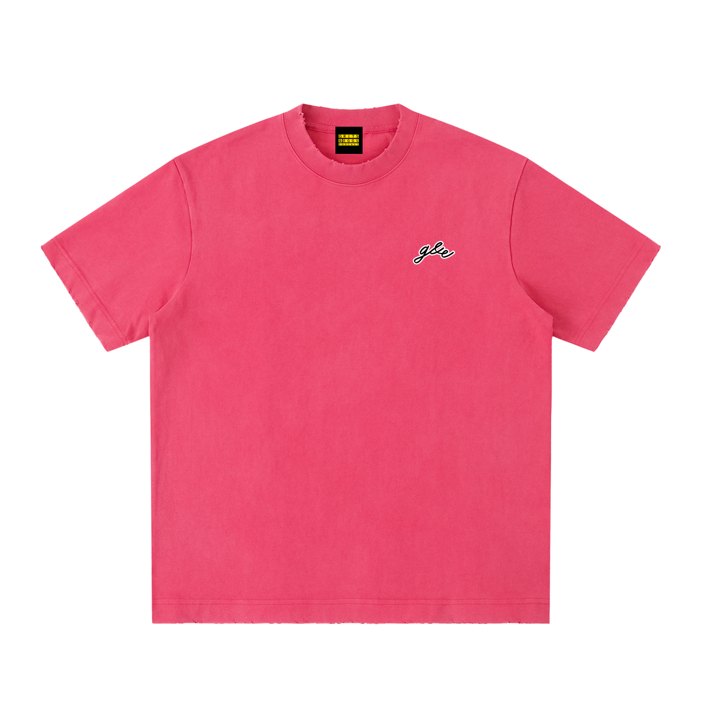 Signature Logo - Vintage Washed Frayed Tee