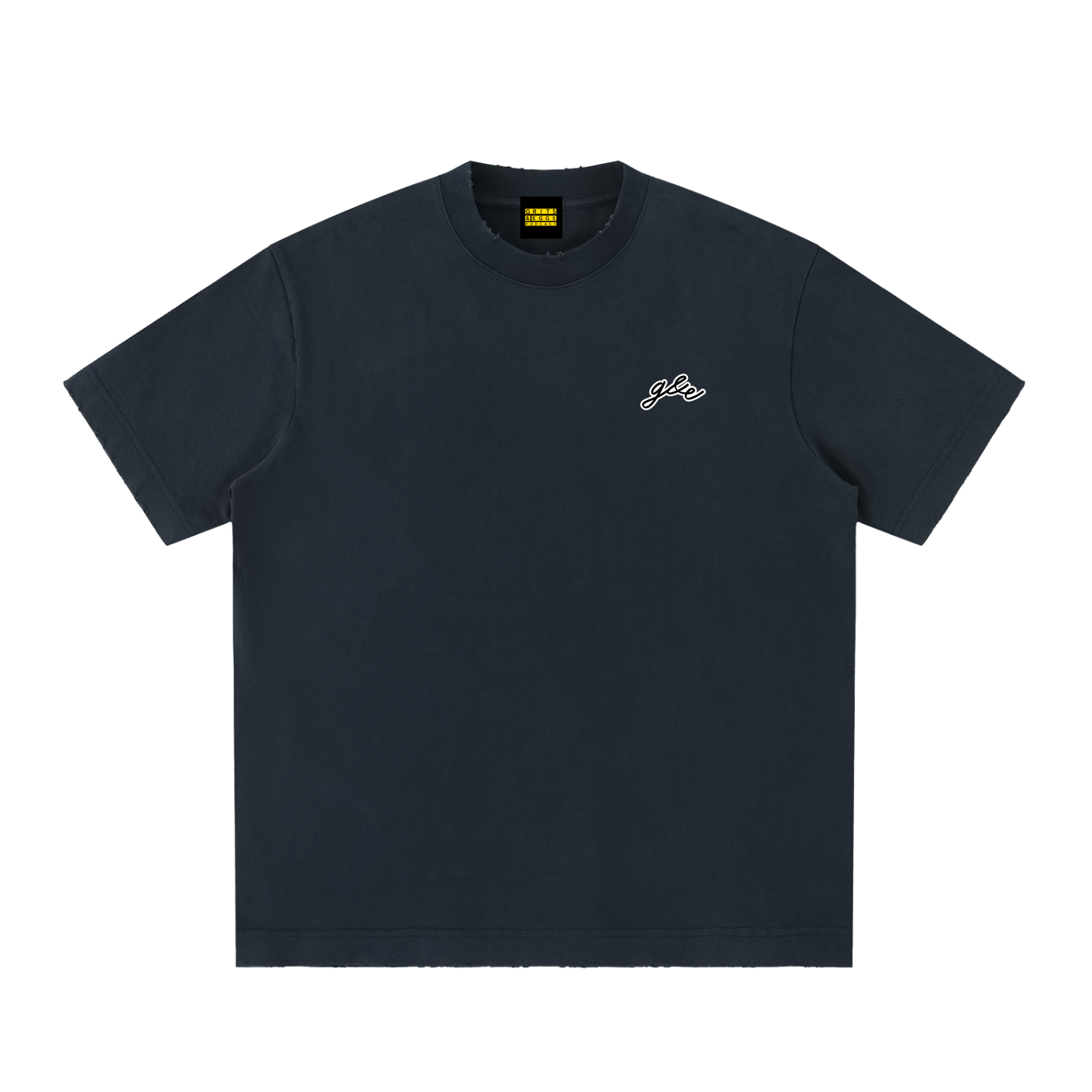Signature Logo - Vintage Washed Frayed Tee