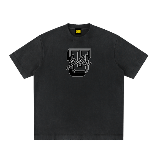 G&E U - Vintage Washed Frayed Tee