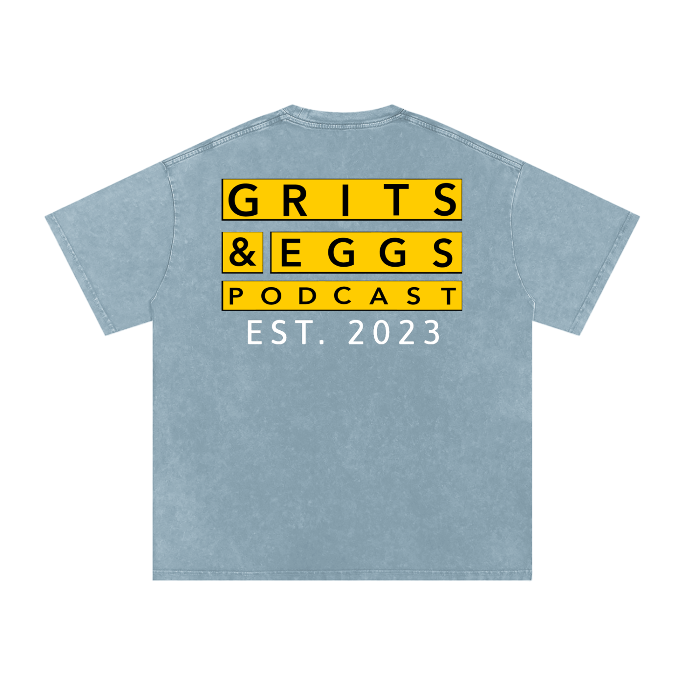 Signature Logo - Snow Washed Oversized Tee