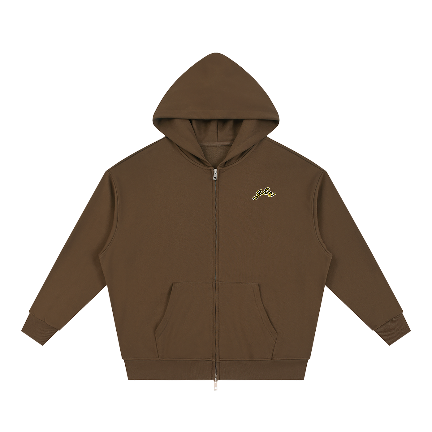 Signature Loose Fit Zip Hoodie