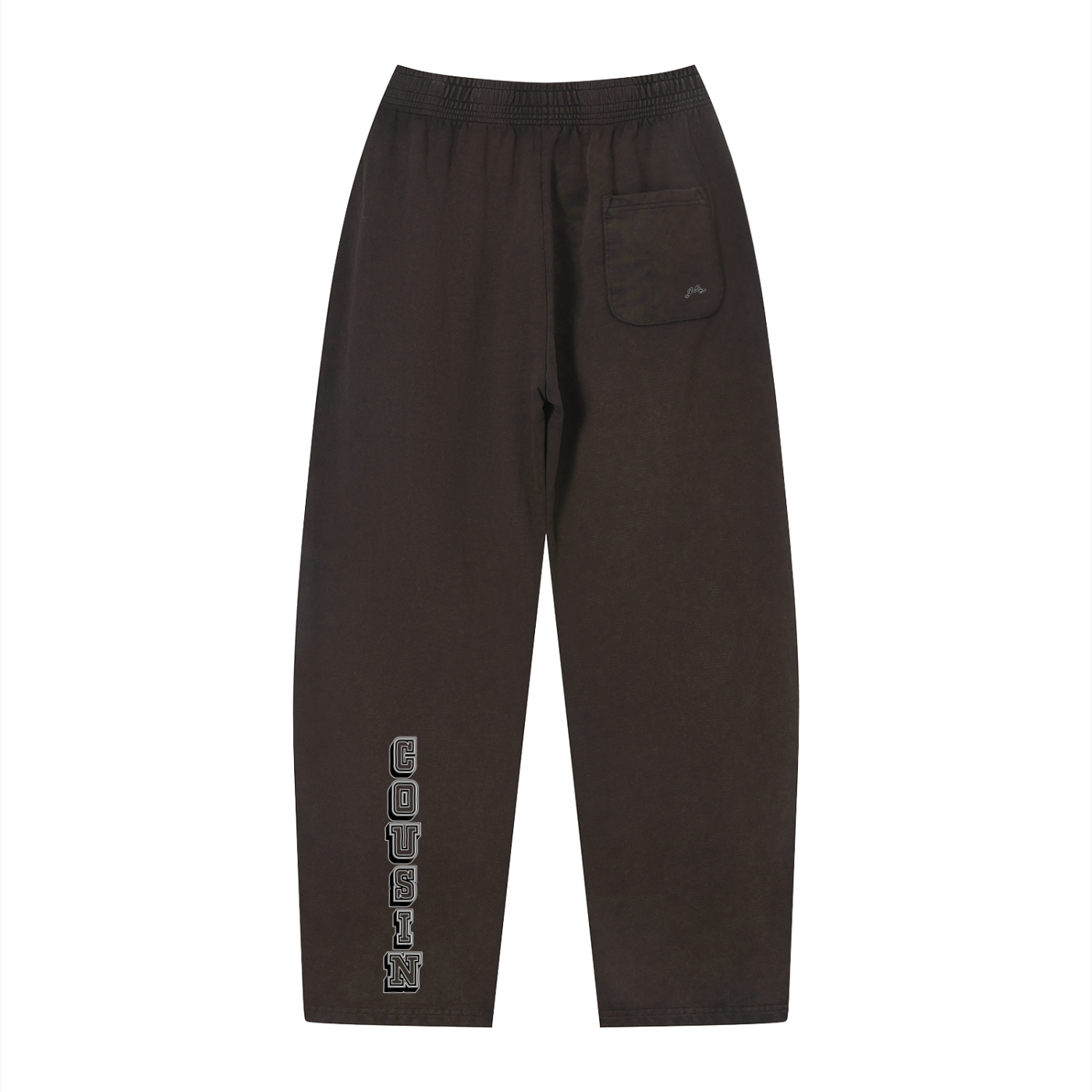 G&E U - Unisex Snow Faded Loose Sweatpants