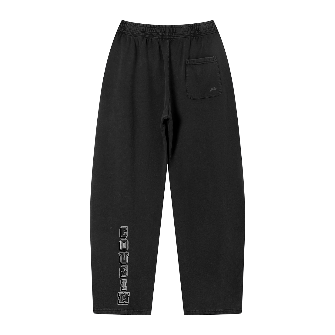 G&E U - Unisex Snow Faded Loose Sweatpants