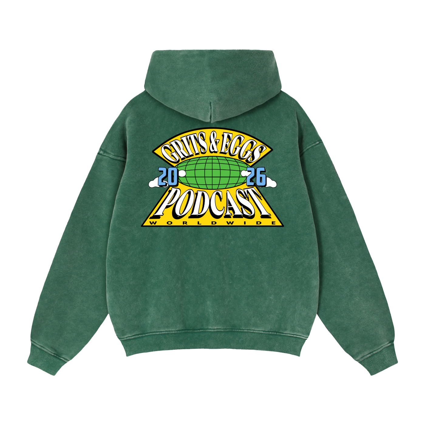 G&E Worldwide - Duo Zip Boxy Hoodie