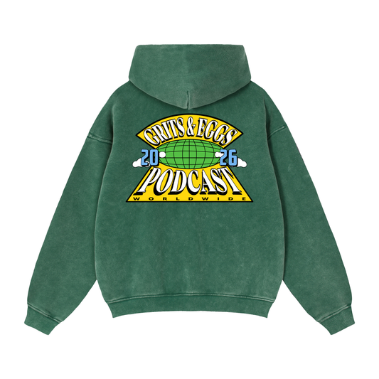 G&E Worldwide - Duo Zip Boxy Hoodie