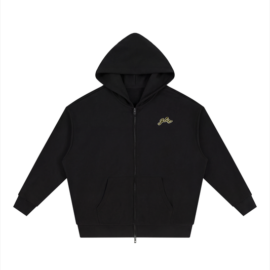 Signature Loose Fit Zip Hoodie