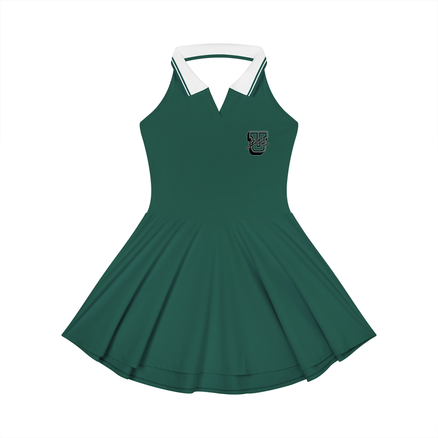 green tennis dress with white trim Women's Ultra Dry Tennis Heritage Dress - Dresses - New In 2026