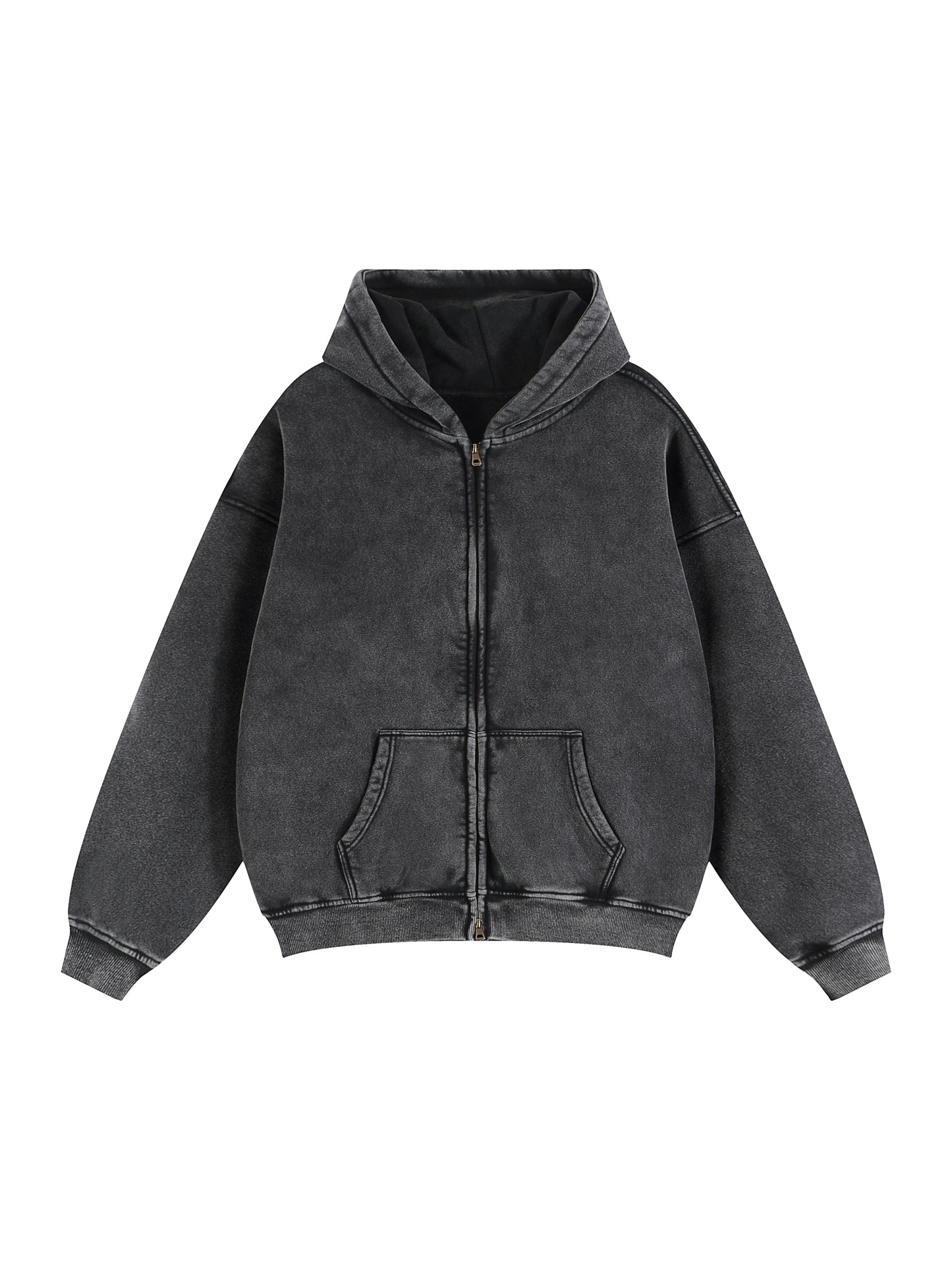 G&E Worldwide - Duo Zip Boxy Hoodie