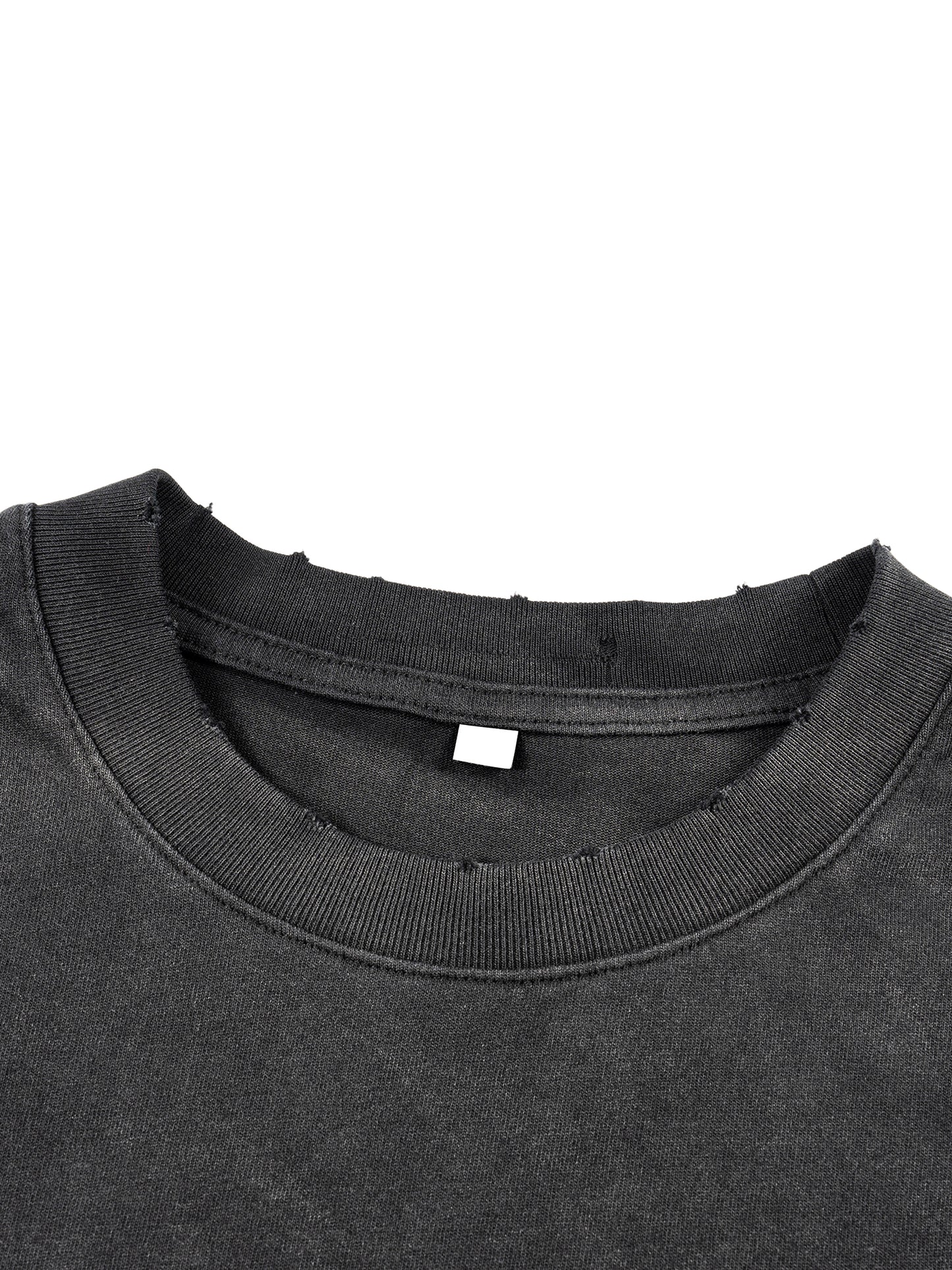 Signature Logo - Grunge Faux Two-Piece Long Sleeve Tee