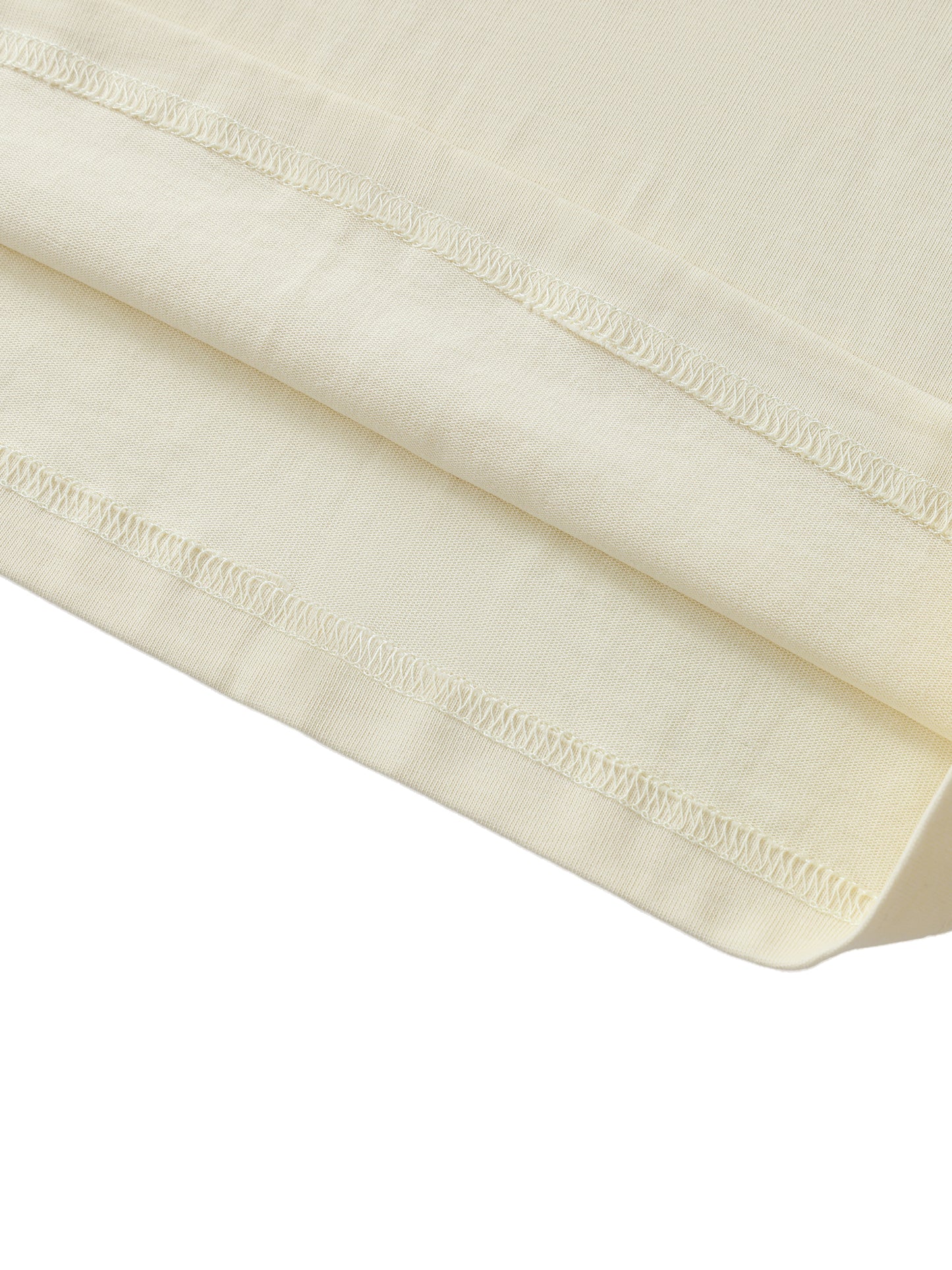 Signature Logo - Oversized Contrast-Stitched Cotton Tee