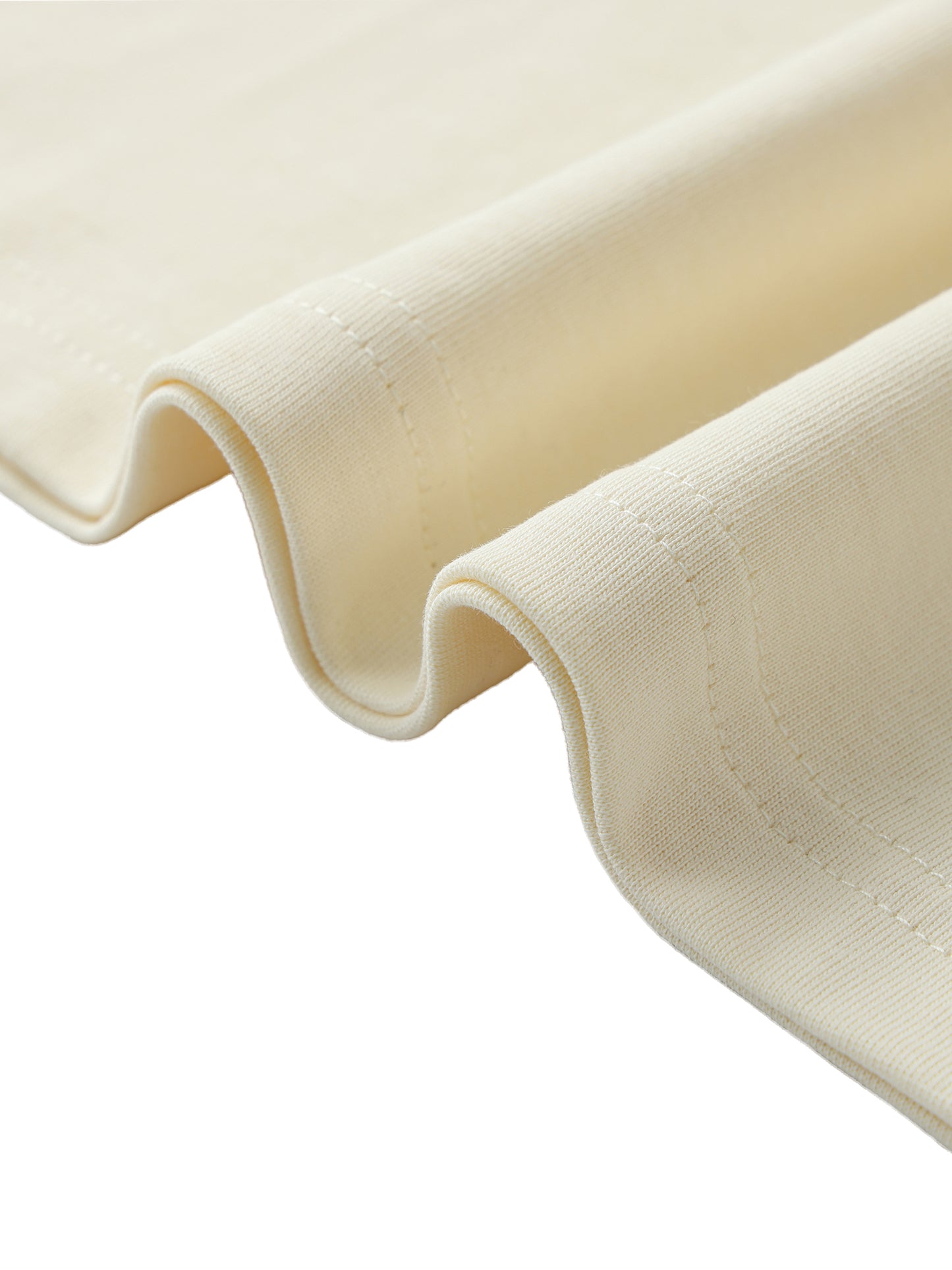 Signature Logo - Oversized Contrast-Stitched Cotton Tee