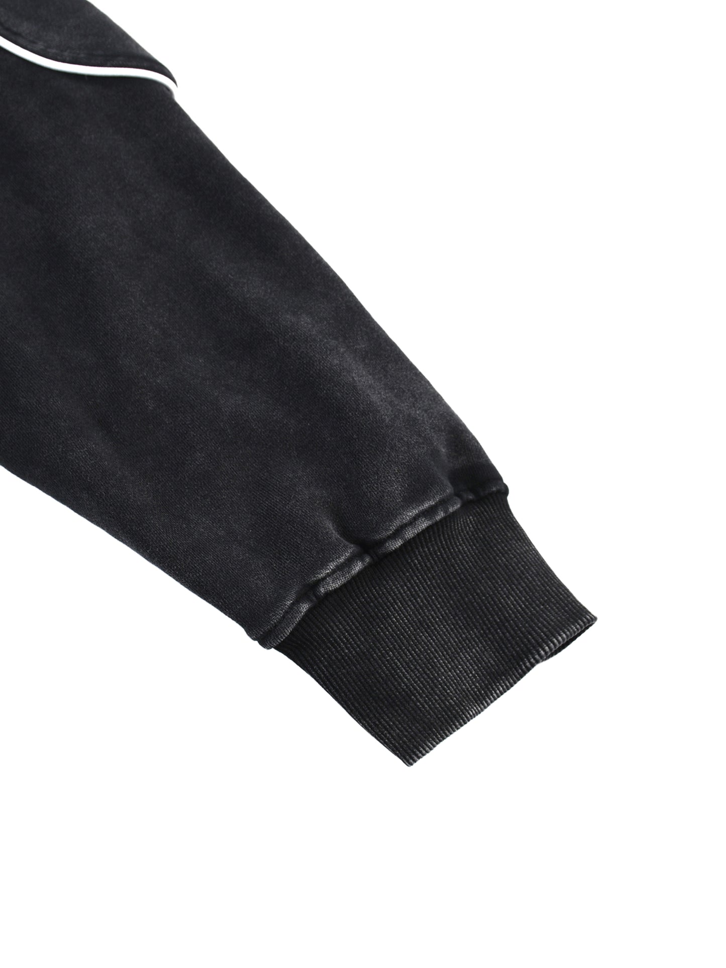 G&E - Mineral Washed Raw Hem Crewneck